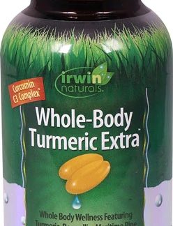 Irwin Naturals Whole-Body Turmeric Extra™ -- 60 Liquid Softgels