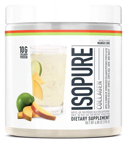 Isopure Collagen Peptides Protein Powder Mango Lime -- 6.88 oz