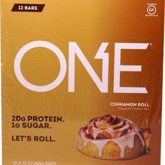 ISS Research OhYeah!® ONE Protein Bar Cinnamon Roll -- 12 Bars