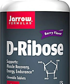Jarrow Formulas D-Ribose Berry -- 90 Chewable Tablets