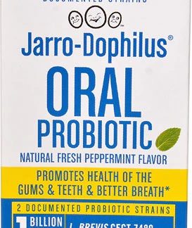 Jarrow Formulas Jarro-Dophilus® Oral Probiotic Peppermint -- 30 Lozenges