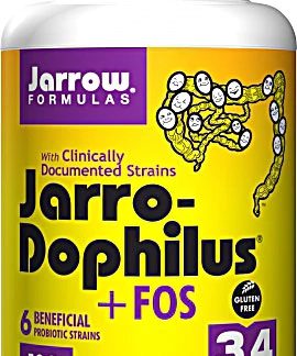 Jarrow Formulas Jarro-Dophilus® plus FOS -- 3.4 billion - 100 Capsules