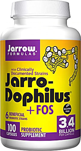 Jarrow Formulas Jarro-Dophilus® plus FOS -- 3.4 billion - 100 Capsules