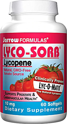 Jarrow Formulas Lyco-Sorb® -- 10 mg - 60 Softgels