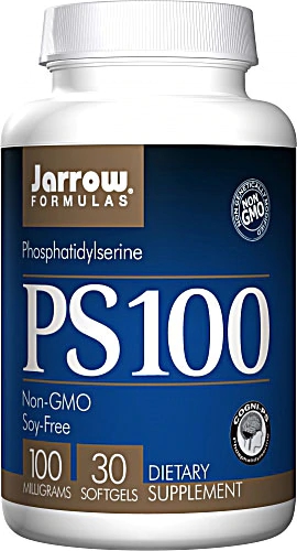 Jarrow Formulas PS 100 Phosphatidylserine -- 100 mg - 30 Softgels