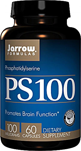 Jarrow Formulas PS 100 Phosphatidylserine -- 100 mg - 60 Capsules