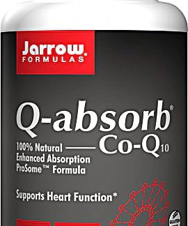 Jarrow Formulas Q-absorb® Co-Q10 -- 100 mg - 120 Softgels