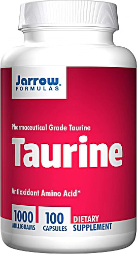 Jarrow Formulas Taurine -- 1000 mg - 100 Capsules