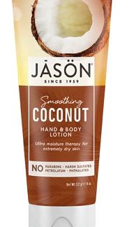 Jason Hand & Body Lotion Smoothing Coconut -- 8 oz