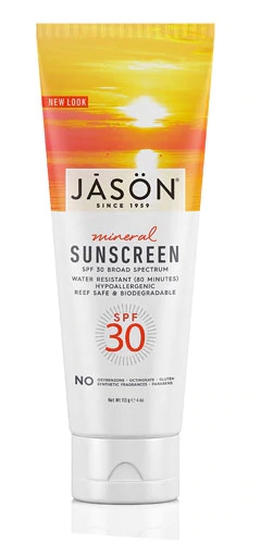 Jason Mineral Sunscreen SPF 30 -- 4 oz