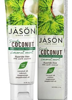 Jason Simply Coconut™ Strengthening Toothpaste Coconut Mint -- 4.2 oz
