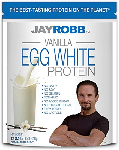 Jay Robb Egg White Protein Vanilla -- 12 oz