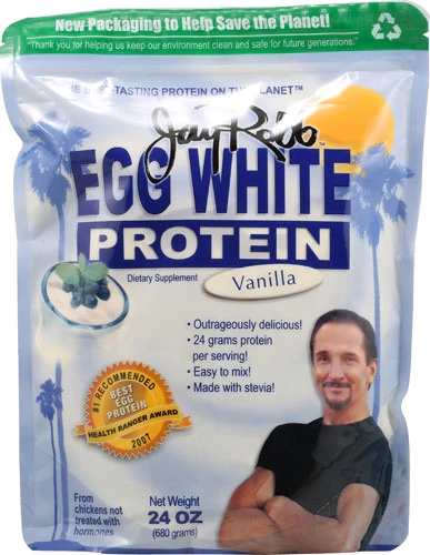 Jay Robb Egg White Protein Vanilla -- 24 oz