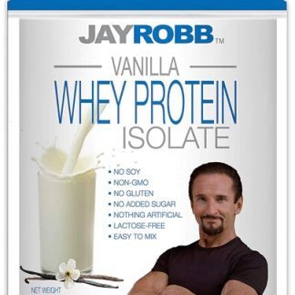 Jay Robb Whey Protein Isolate Vanilla -- 24 oz