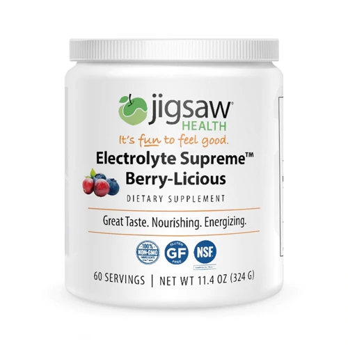 Jigsaw Health Electrolyte Supreme™ Jar Berry-Licious -- 60 Servings