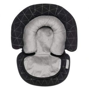 JJ Cole Head Support Black Tri-Stitch -- 1 Piece