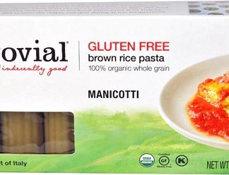 Jovial Gluten Free Brown Rice Pasta Manicotti -- 7 oz