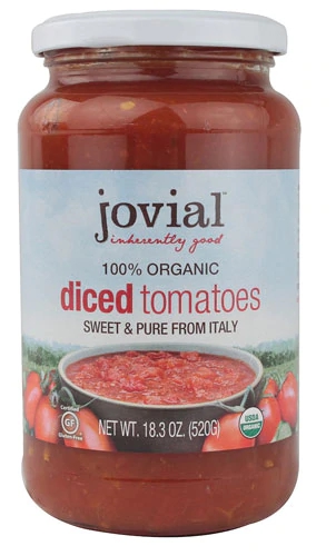 Jovial Organic Diced Tomatoes -- 18.3 oz