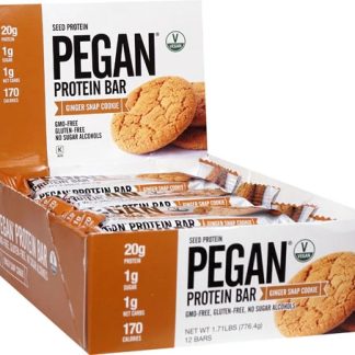 Julian Bakery Pegan® Seed Protein Bar Ginger Snap Cookie -- 12 Bars