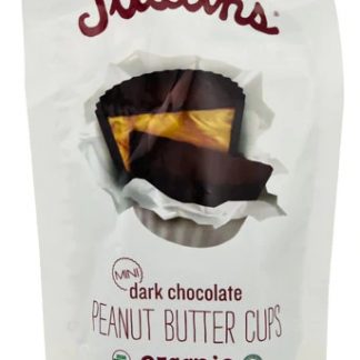 Justin's Organic Mini Peanut Butter Cups Dark Chocolate -- 4.7 oz