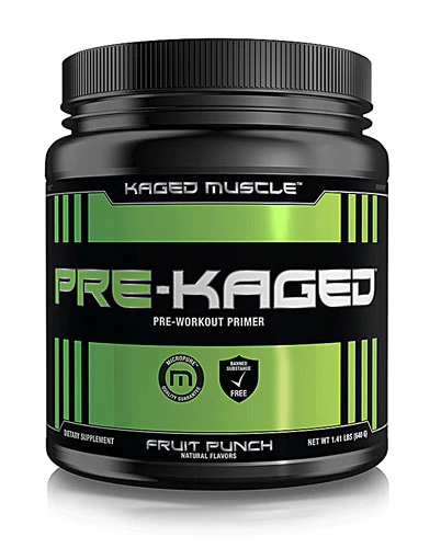 Kaged Muscle Pre-Kaged® Fruit Punch -- 20 Servings