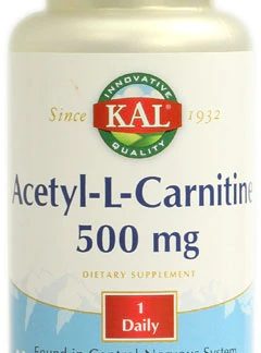 Kal Acetyl-L-Carnitine -- 500 mg - 60 Tablets