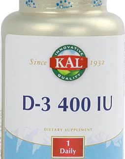 Kal D-3 400 IU -- 400 IU - 100 Softgels