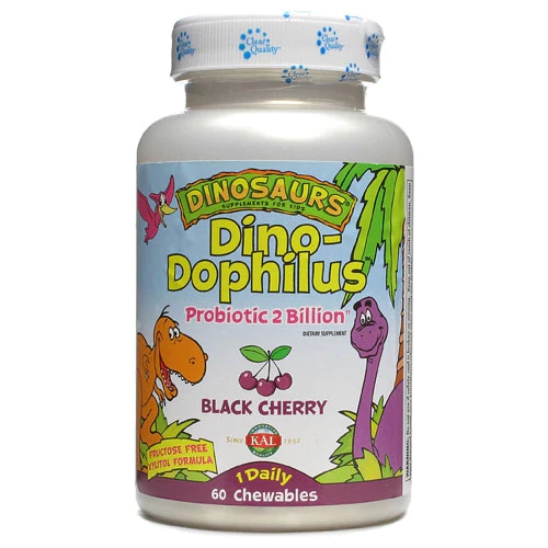 Kal Dinosaurs DinoDophilus™ Black Cherry -- 60 Chewables