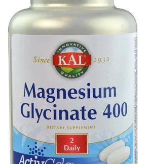 KAL Magnesium Glycinate 400 -- 60 Softgels