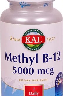 KAL Methyl B-12 -- 5000 mcg - 60 Tablets