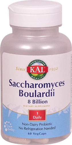 KAL Saccharomyces Boulardii -- 8 billion - 60 VegCaps