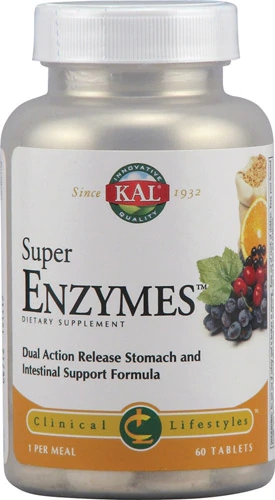 Kal Super Enzymes™ -- 60 Tablets