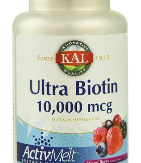 KAL Ultra Biotin ActivMelt™ Mixed Berry -- 10000 mcg - 60 MicroTablets