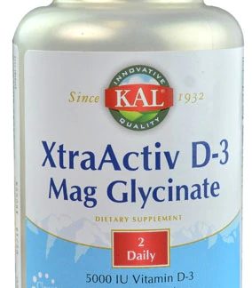 KAL XtraActiv D-3 Mag Glycinate -- 90 Vegetarian Capsules
