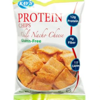 Kay's Naturals Protein Chips Chili Nacho Cheese -- 6 Bags Each / Pack of 6
