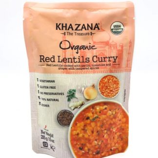 Khazana Organic Red Lentils Curry -- 10 oz