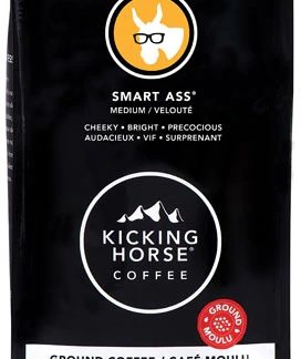 Kicking Horse Coffee Organic Ground Coffee Medium Smart Ass -- 10 oz