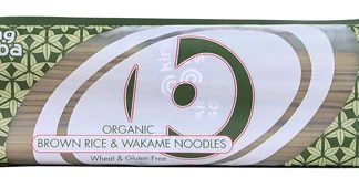 King Soba Organic Brown Rice & Wakame Noodles -- 8.8 oz