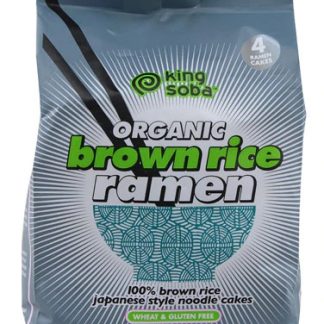 King Soba Organic Brown Rice Ramen Noodles -- 9.8 oz