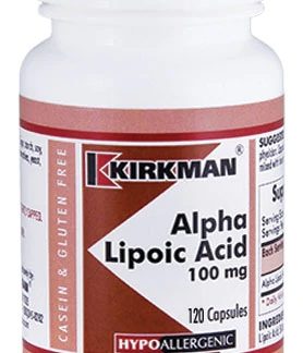 Kirkman Alpha Lipoic Acid -- 100 mg - 120 Capsules