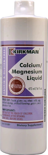 Kirkman Calcium Magnesium Liquid -- 16 fl oz