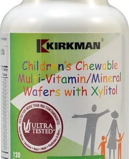 Kirkman Children's Chewable Multi-Vitamin and Mineral with Xylitol -- 120 Chewable Wafers