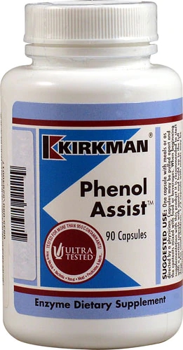 Kirkman Phenol Assist™ -- 90 Capsules