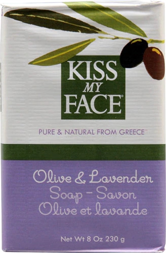 Kiss My Face Bar Soap Olive and Lavender -- 8 oz