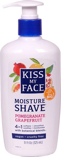 Kiss My Face Moisture Shave® Pomegranate Grapefruit -- 11 oz