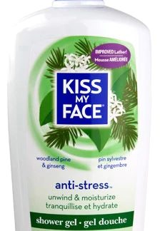 Kiss My Face Shower Gel Anti-stress™ Woodland Pine and Ginseng -- 16 fl oz