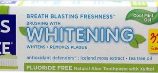 Kiss My Face Whitening Toothpaste Cool Mint Gel -- 4.5 oz