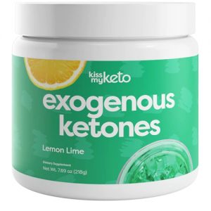 Kiss My Keto Exogenous Ketones with Electrolytes Lemon Lime -- 10.5 oz