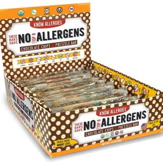 Know Allergies Organic Bar Gluten Free Vegan Chocolate Chips & Pretzels -- 12 Bars