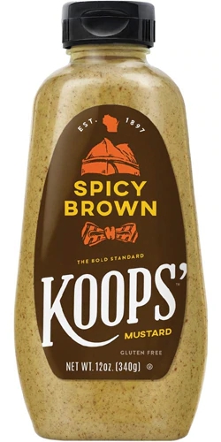 Koops Mustard Spicy Brown Mustard -- 12 oz